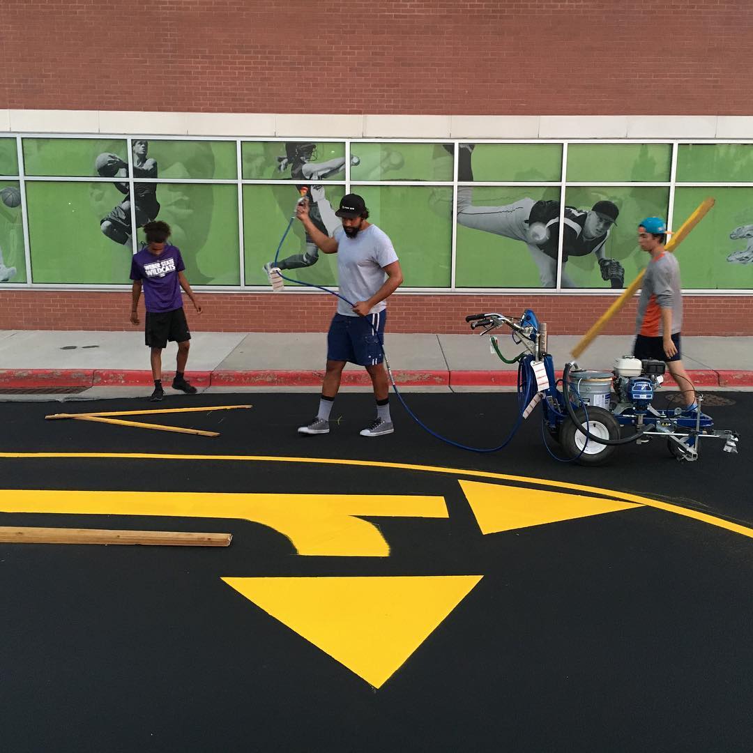 Parking Lot Striping in Utah