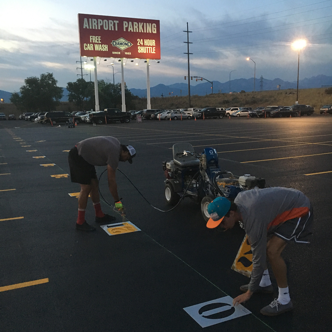 Parking Lot Striping in Utah